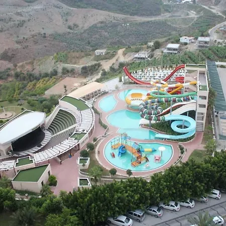 Sea View Apartment 2+1 Gold City 2 Floors * Alanya