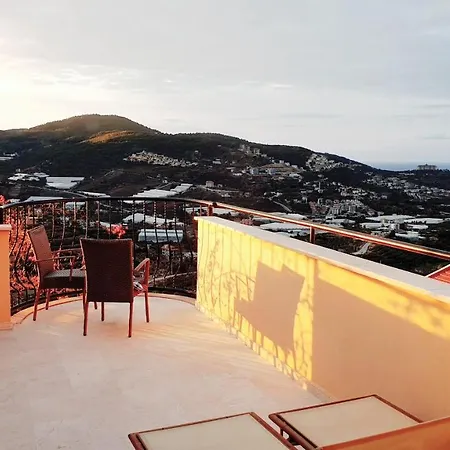 Sea View Apartment 2+1 Gold City 2 Floors * Alanya